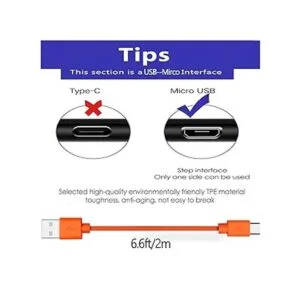 Cable de carga rápida de repuesto compatible con timbre de_4