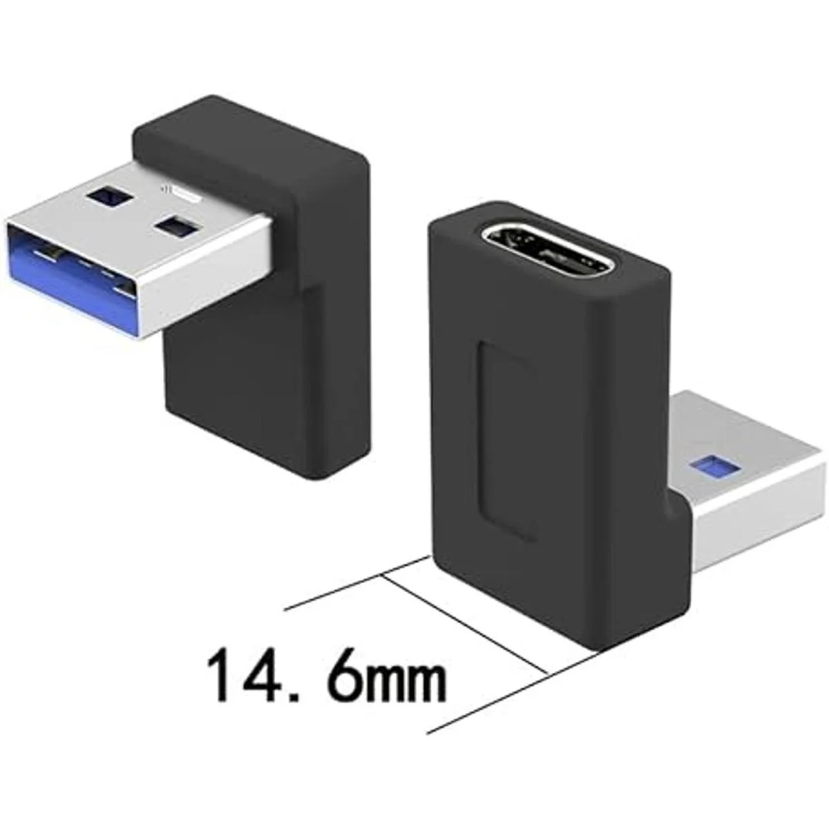 Adaptador de ángulo recto USB A macho a USB C hembra_4