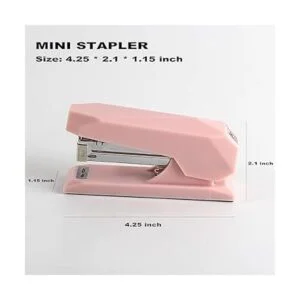 COCOMK Grapadora con grapas pequeñas grapadoras_5