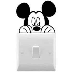 Pegatinas de vinilo para pared con diseño de Mickey Mouse_1