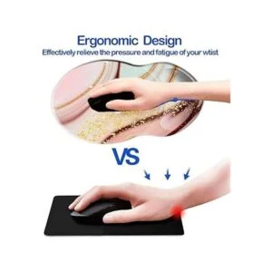 BOCHEERY Mousepad con soporte ergonómico para muñeca_5