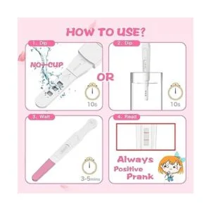 Acessorz Prueba de embarazo de broma falsa siempre_4