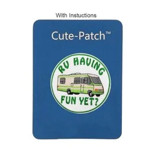 RV Having Fun Todavía bordado plancha en parche Van_3