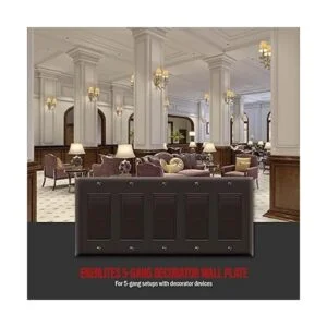 ENERLITES Placa de pared para interruptor de luz o toma de_6