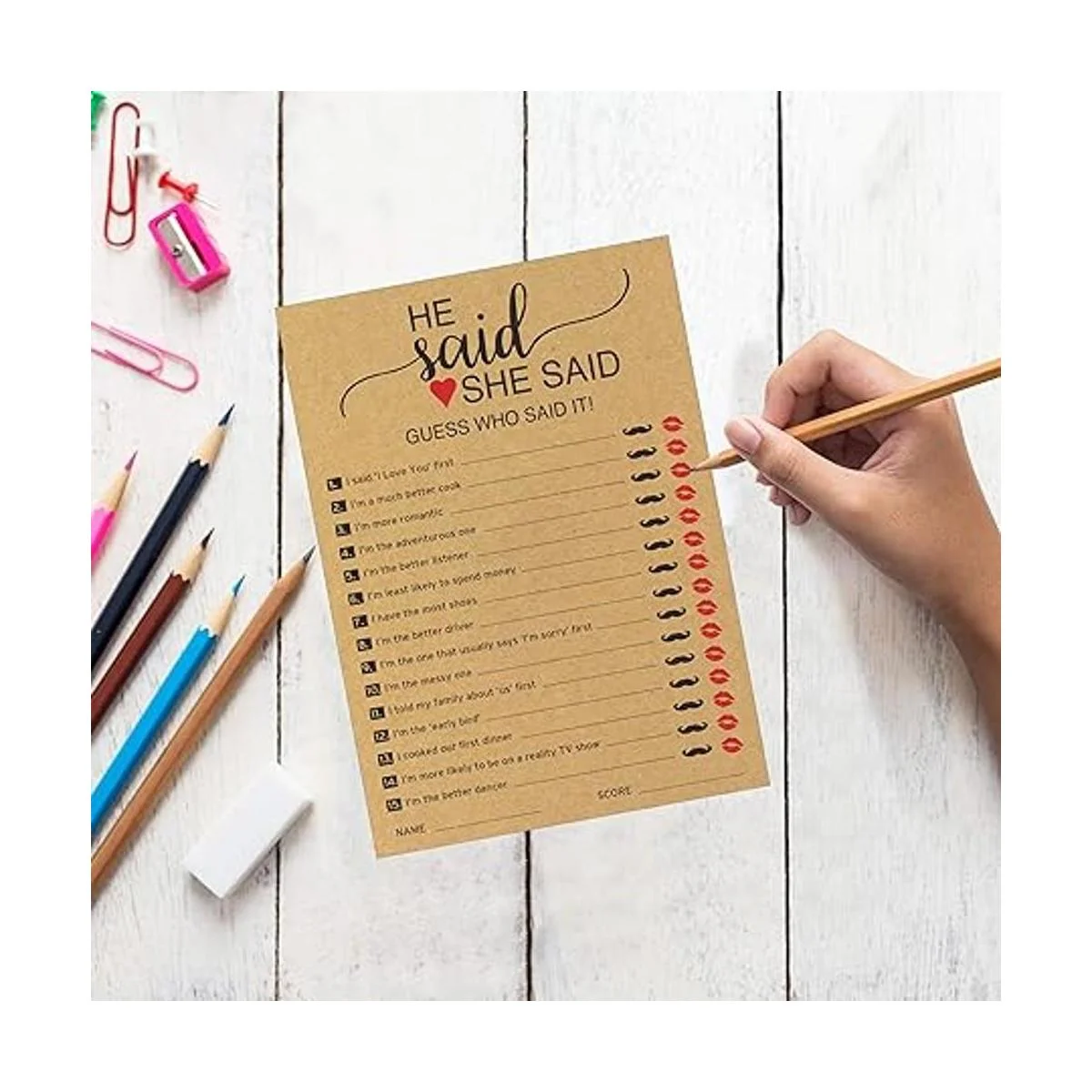 He Said She Said y Wedding Word Search Juegos de ducha_6