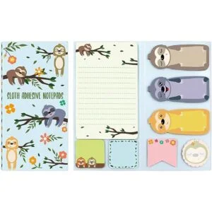 Juego de notas adhesivas de perezoso 240 hojas de notas_2