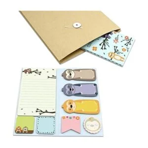 Juego de notas adhesivas de perezoso 240 hojas de notas_3