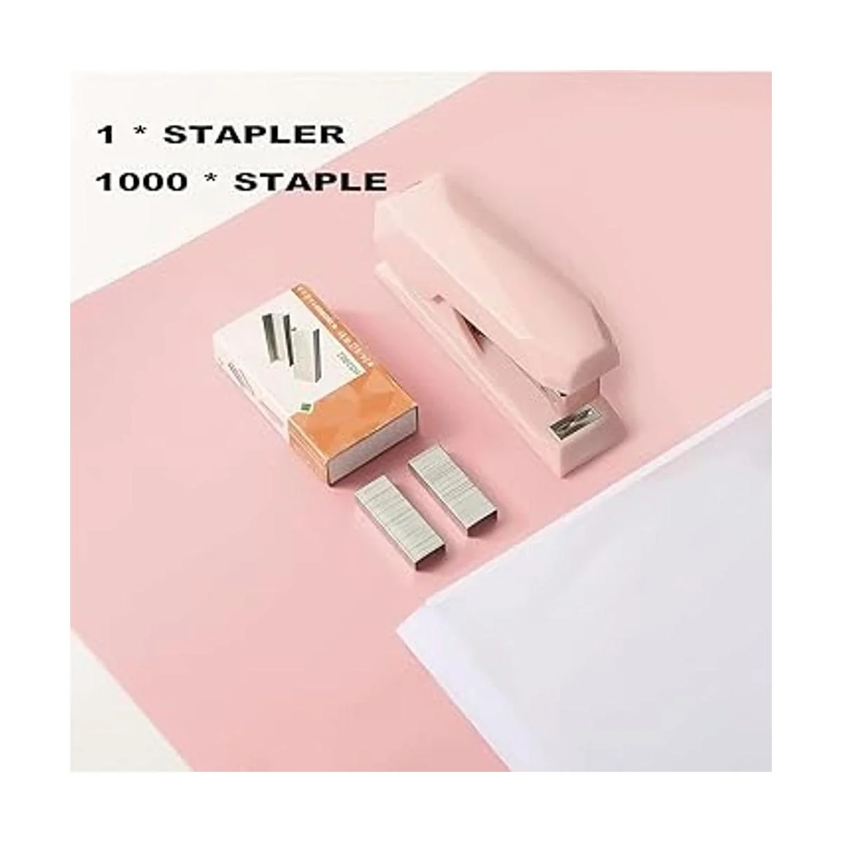 COCOMK Grapadora con grapas pequeñas grapadoras_2