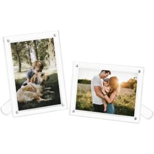 Marco de fotos de 5 x 7 pulgadas marco de fotos acrílico_1