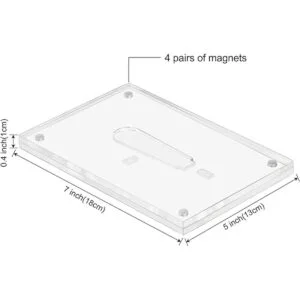 Marco de fotos de 5 x 7 pulgadas marco de fotos acrílico_2