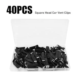 Dianrui 40 clips de ventilación de automóvil con cabeza_5