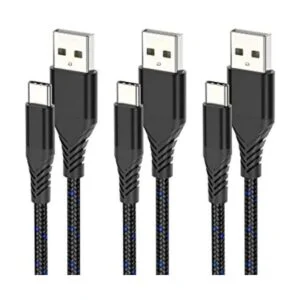 Cable de carga USB C de 3 pies paquete de 3 unidades_1