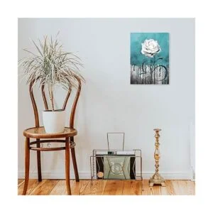 Arte de pared para baño lienzo para decoración de pared_3