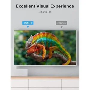 Adaptador micro HDMI a HDMI JSAUX Micro HDMI macho a HDMI_3