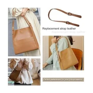 Piutouyar 2 asas de cuero sintético para bolso de 25.6 a_6