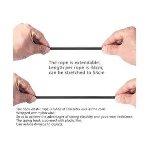 Nechkitter Soporte de valla para cámara de acción 2 en 1_4