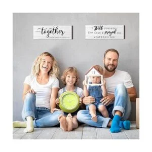 Letrero de madera rústica con texto en inglés I Still_4