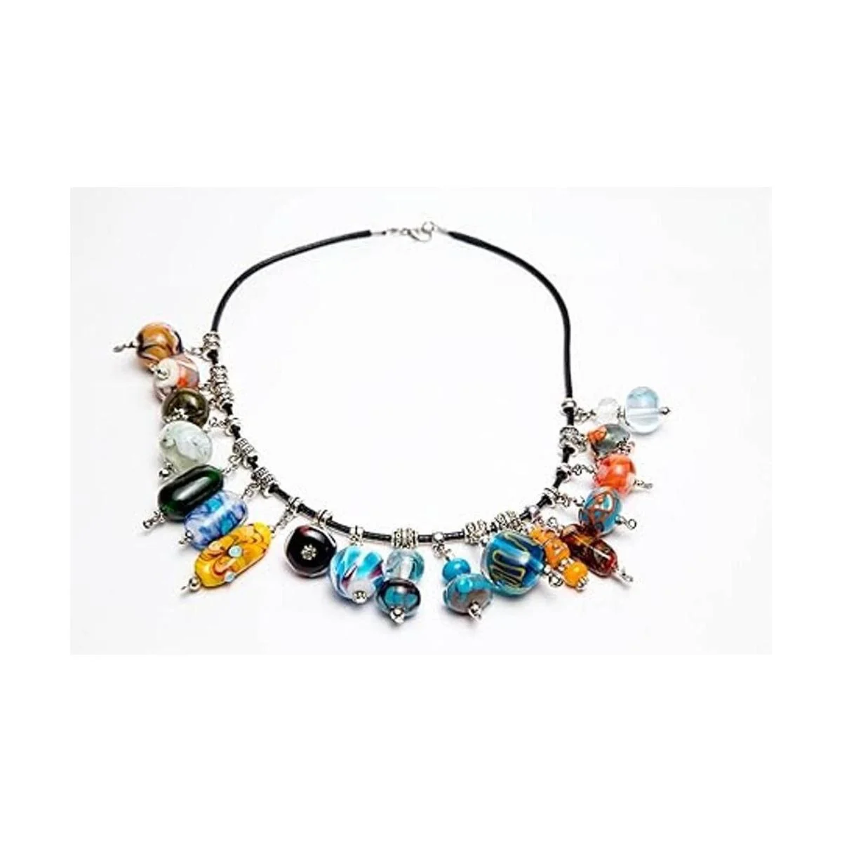 Selizo 100 piezas de cordón para collar para hacer joyas_7