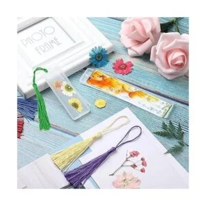 Juego de 20 moldes de resina de marcapáginas 10 moldes de_4