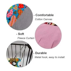 RIOUSSI Cobaya Hideout Hideaway Jaula de forro polar con_4