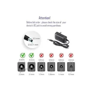 Lile2Liwn Adaptador de corriente para cámara con divisor_2