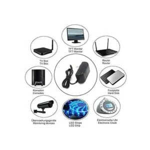 Lile2Liwn Adaptador de corriente para cámara con divisor_4