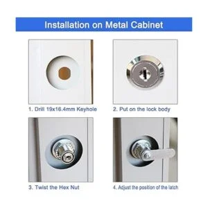 WOOCH Cerradura de leva para gabinete 58 pulgadas_5