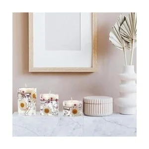 3 piezas de candelita titular de vela votiva molde de_7