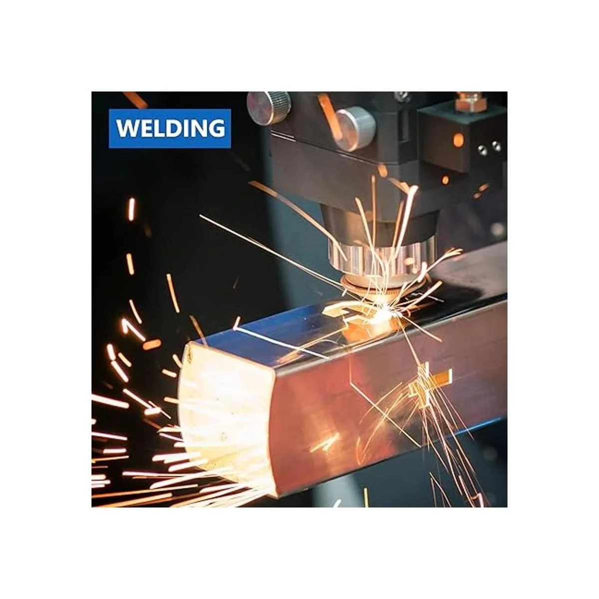 Hiboom Lápiz soldador de rayas plateadas con repuestos_5