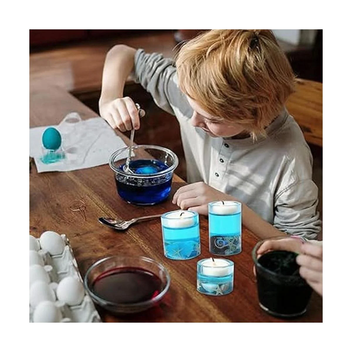 3 piezas de candelita titular de vela votiva molde de_6