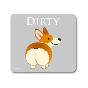 Dog Butt Divertido imán para lavavajillas limpio y sucio_3