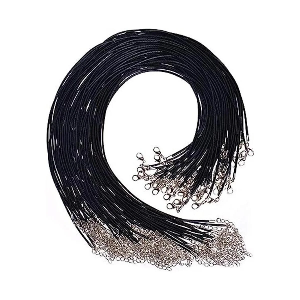 Selizo 100 piezas de cordón para collar para hacer joyas_1
