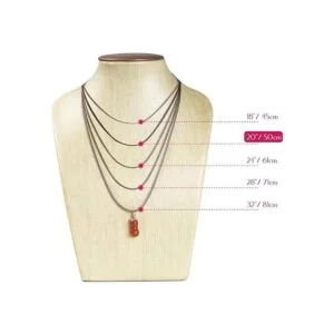 Selizo 100 piezas de cordón para collar para hacer joyas_5