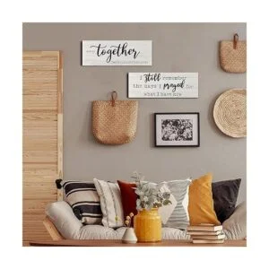 Letrero de madera rústica con texto en inglés I Still_6