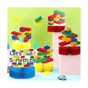 9 piezas de bloques de construcción suministros de fiesta_4