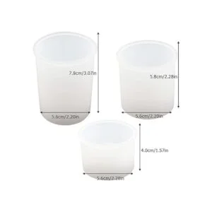 3 piezas de candelita titular de vela votiva molde de_2