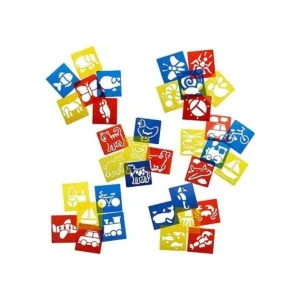 Peohud 36 plantillas para niños plantillas de tiza de_6