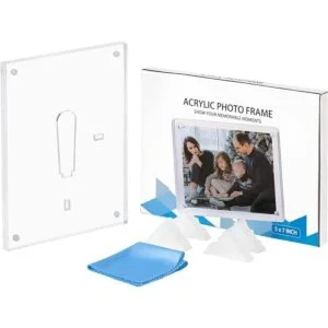 Marco de fotos de 5 x 7 pulgadas marco de fotos acrílico_7
