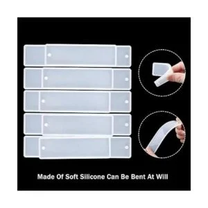 Juego de 20 moldes de resina de marcapáginas 10 moldes de_3