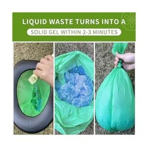 Polvo de inodoro portátil. Inodoro para exteriores._3