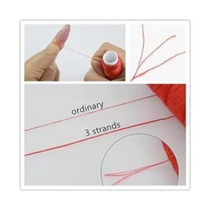 Hilos de coser para el cabello hilo de poliéster hilo de_7