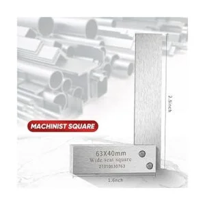 Engineer Square Machinist Juego cuadrado de acero_2