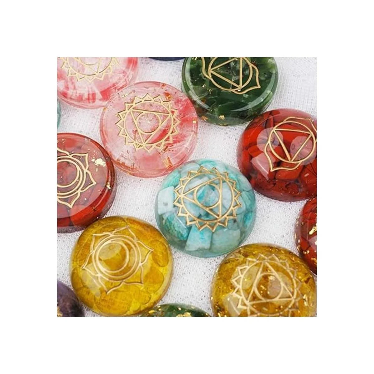 7 moldes de resina para piedras de chakra paquete de 2_3
