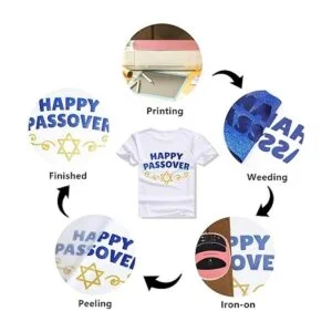 RENLITONG Rollos de vinilo termotransferible HTV con_4