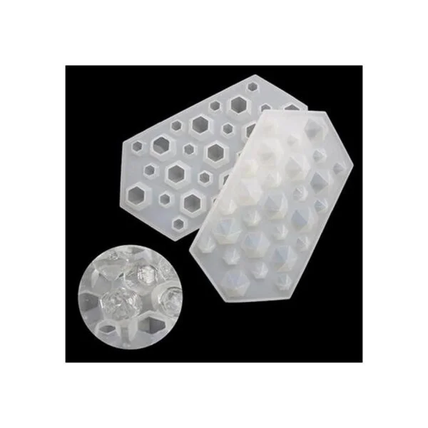 DDlife 2 moldes de silicona con gemas de diamante 3D_6