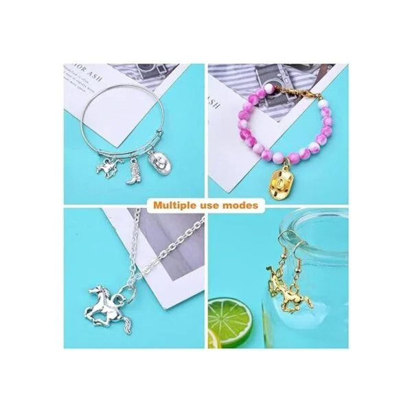 60pcs 3 estilos Western Cowboy Charms de aleación tibetana_5