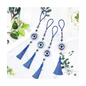 Adorno colgante de ojo malvado de la suerte para_4