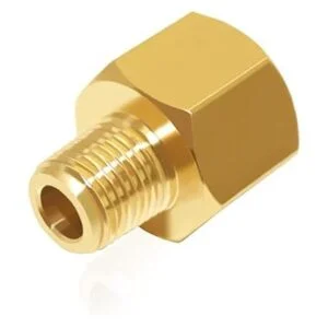 Hooshing Adaptador reductor de tubo de latón NPT hembra de_5