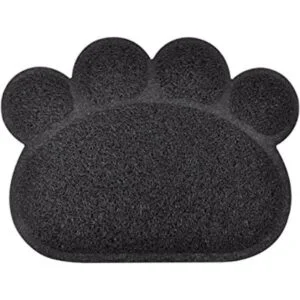Tapete para caja de arena para gatos en forma de pata 10_1