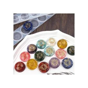 7 moldes de resina para piedras de chakra paquete de 2_2